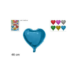 Balón srdce 46cm rôzne farby
