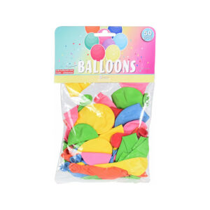 Balóny farebné 50ks