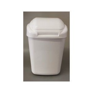 PLAFOR - Kôš na odpad 30L biely plast