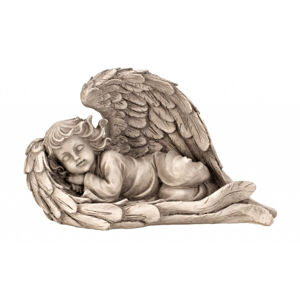 MAKRO - Anjel spiaci v krídlach 19x30cm