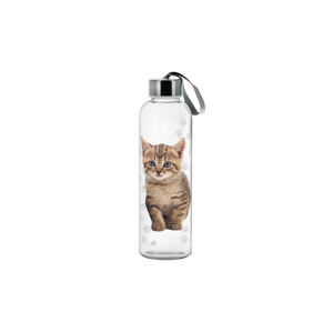 MAKRO - Fľaša sklo 500ml Mačka
