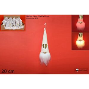 MAKRO - Škriatok vianočný 20cm LED