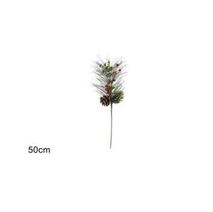 MAKRO - Vetvička vianočná 50cm