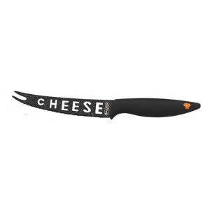 BLAUMANN - Nôž na syr, čepeľ 12,5 cm - čierny, BL-2061