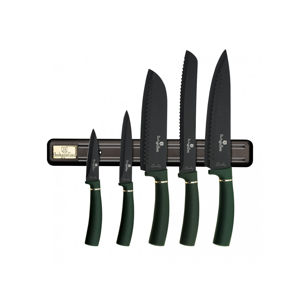 Nože 5-dielne+magnetický držiak Emerald