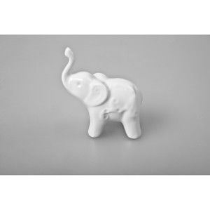 Slon biely 6,5x7cm