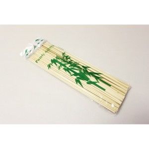 MAKRO - Špajdle hrotené 100ks bambus 25